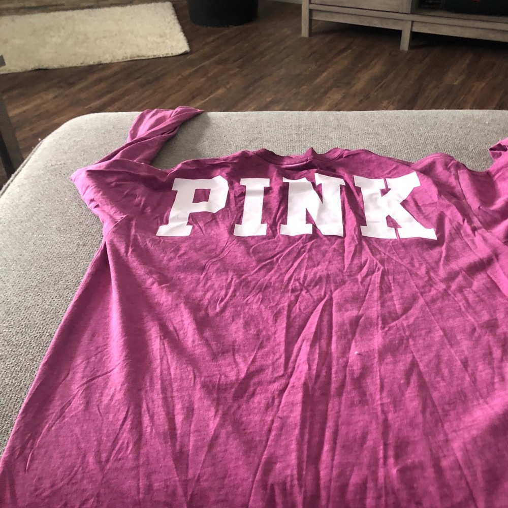 Pink long sleeve shirt